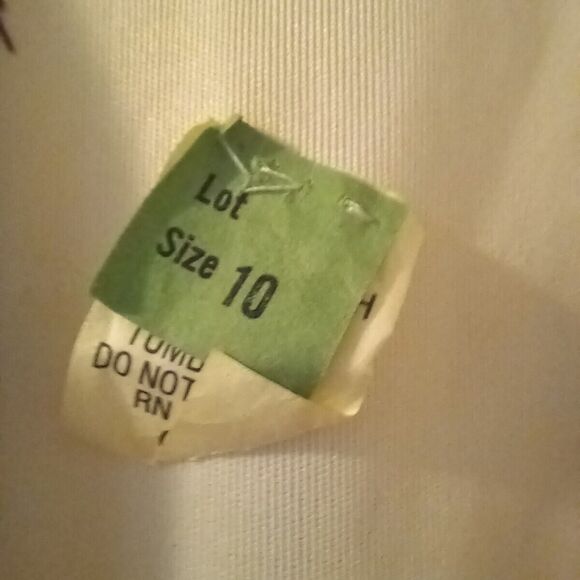 Vintage Miss Challenge Floral Dress-Size 10-Peplum-Elastic Waist-Knife Pleats - Picture 7 of 8